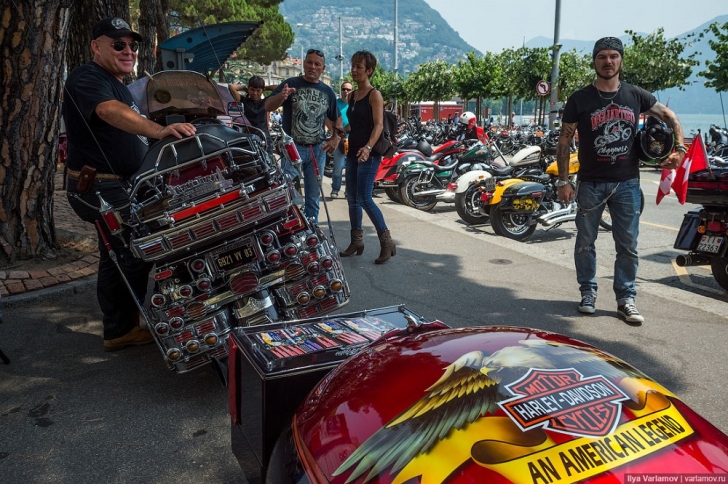 Слёт владельцев Harley-Davidson