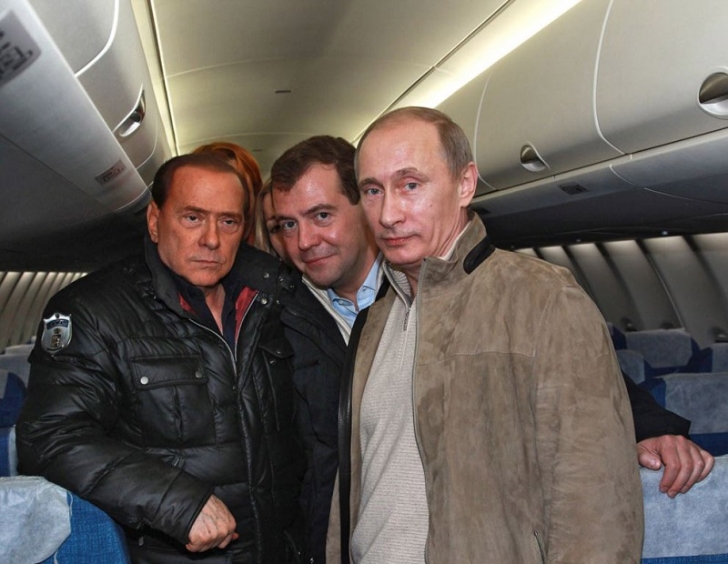 Настоящая мужская дружба: Путин и Берлускони