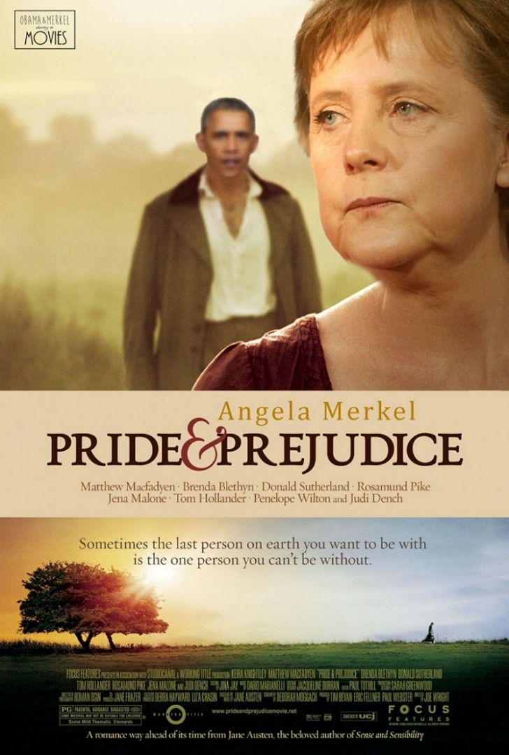Путин, Обама и Меркель на постерах к знаменитым фильмам