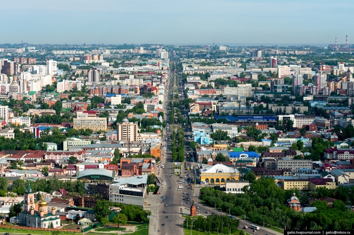 Фотографии Барнаула с высоты