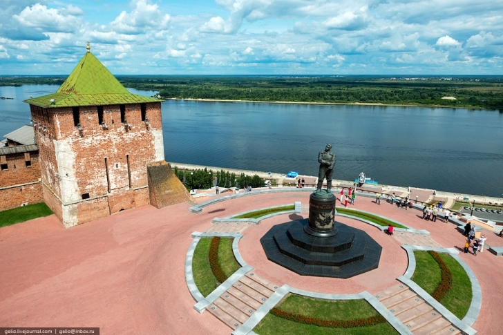 Фотографии Нижний Новгород с высоты