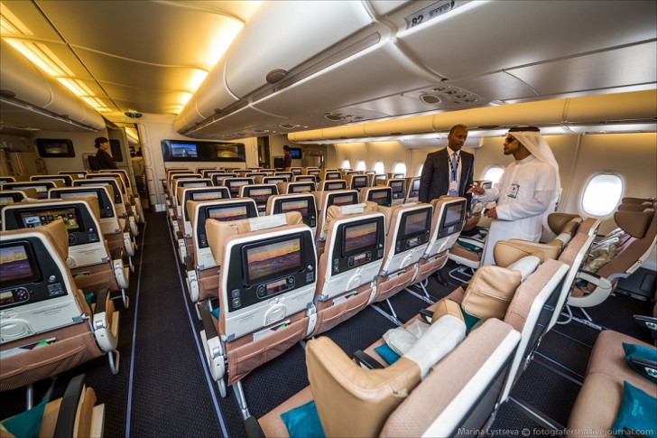 Первый класс Etihad Airways (ОАЭ)