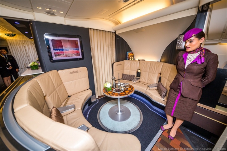 Первый класс Etihad Airways (ОАЭ)